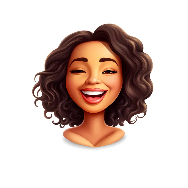 Laughing Female Avatar