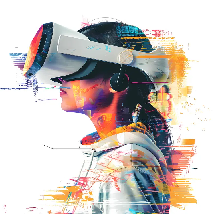 Colorful Virtual Reality Experience