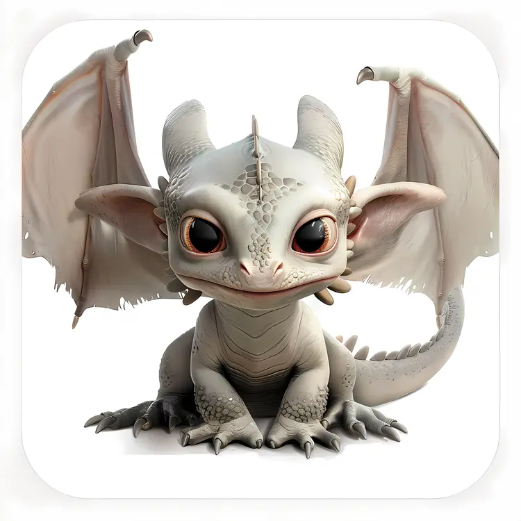Adorable Baby Dragon