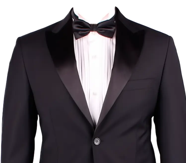 Black Tuxedo with Bow Tie
