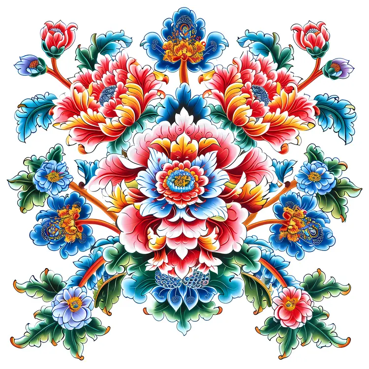 Colorful Floral Pattern