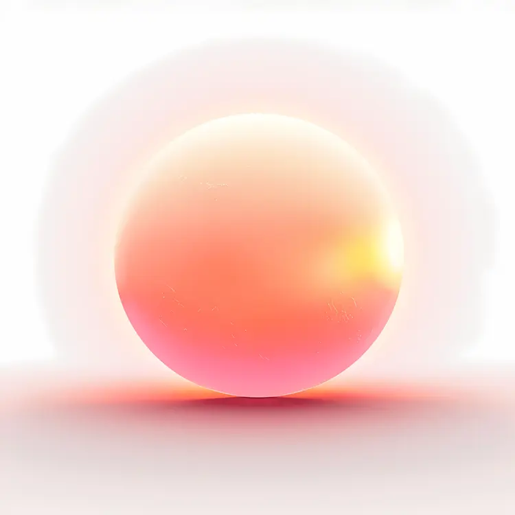 Abstract Sunset Sphere