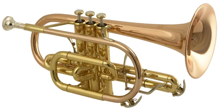 Classic Golden Trumpet for Music Performance