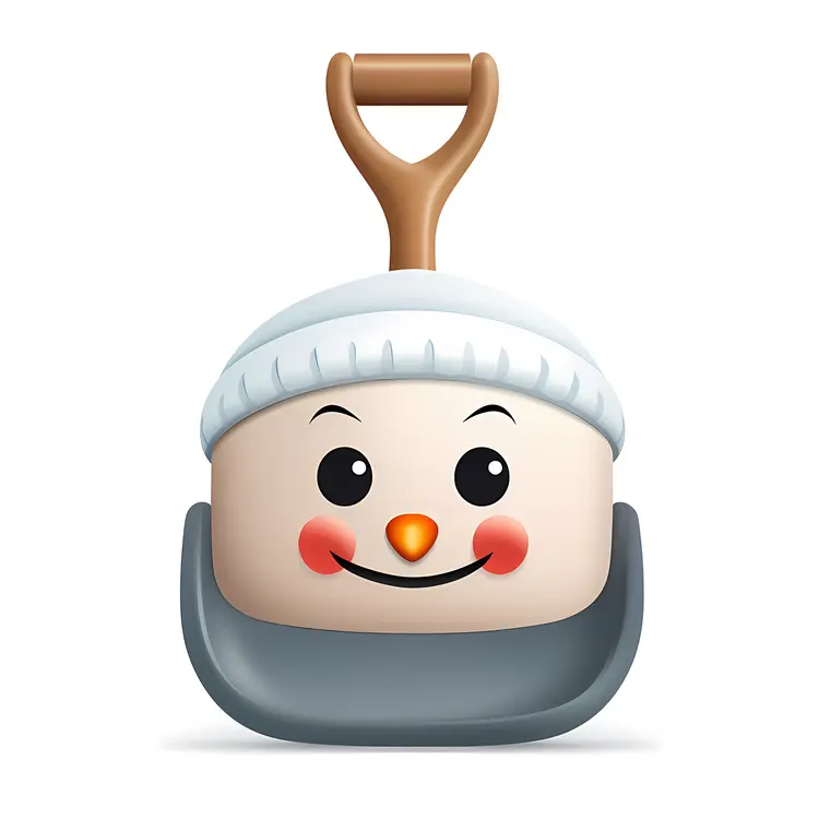 Cute Snowman Shovel for Winter