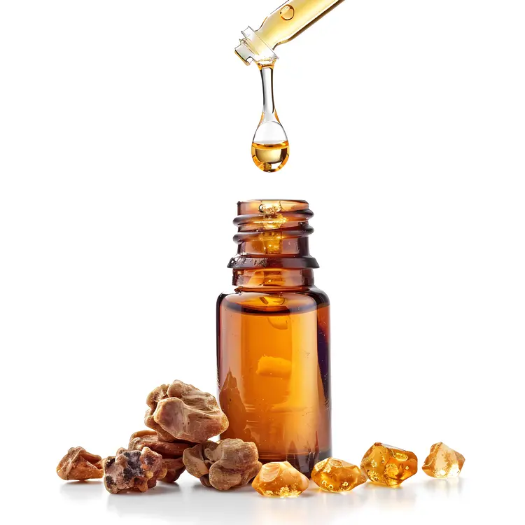 Essential Oil Bottle with Resin