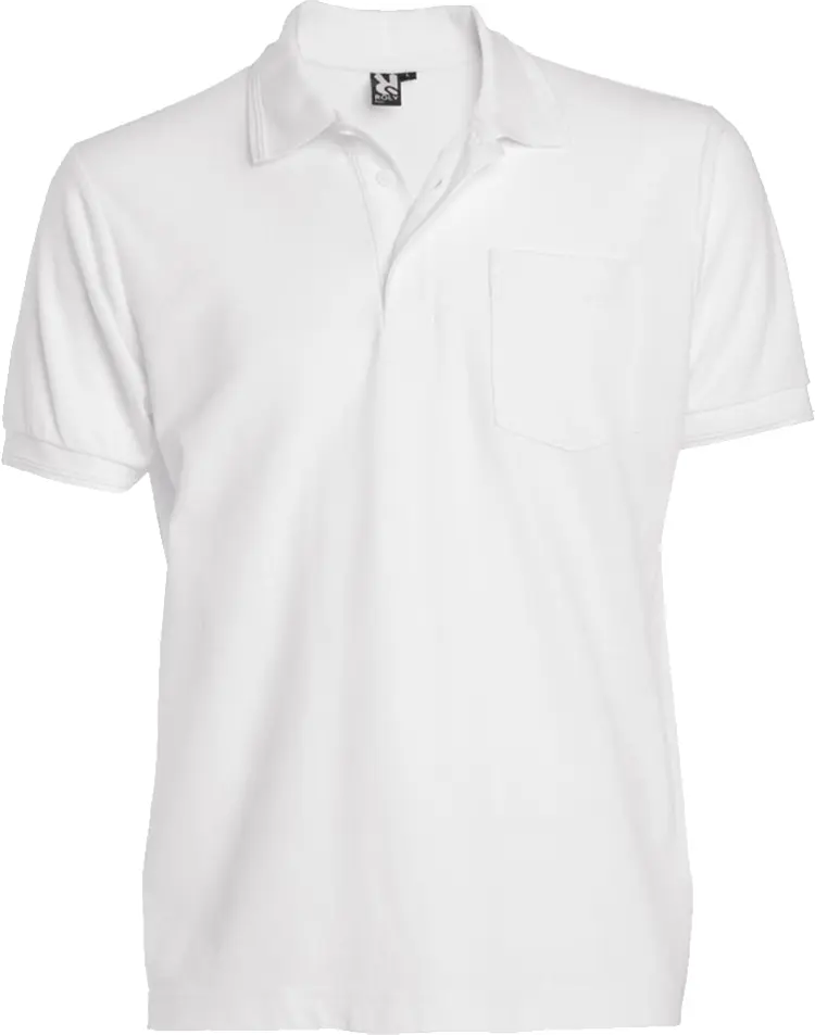 Classic White Polo Shirt for Casual Wear