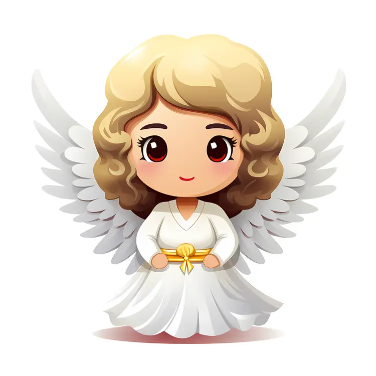 Cute Angel with Wings