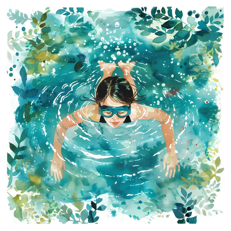 Swimmer in Water