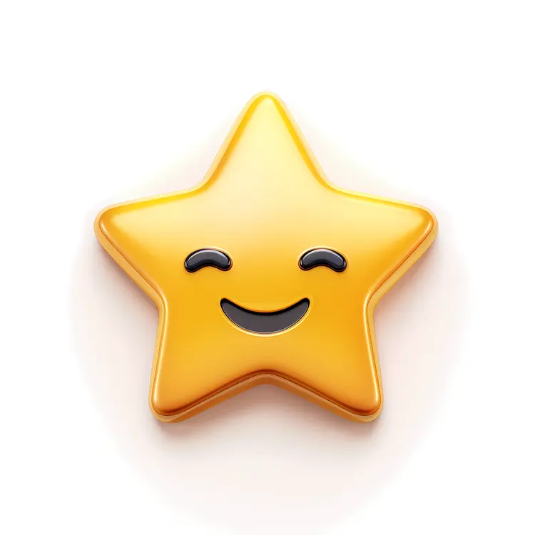 Smiling Star Cartoon