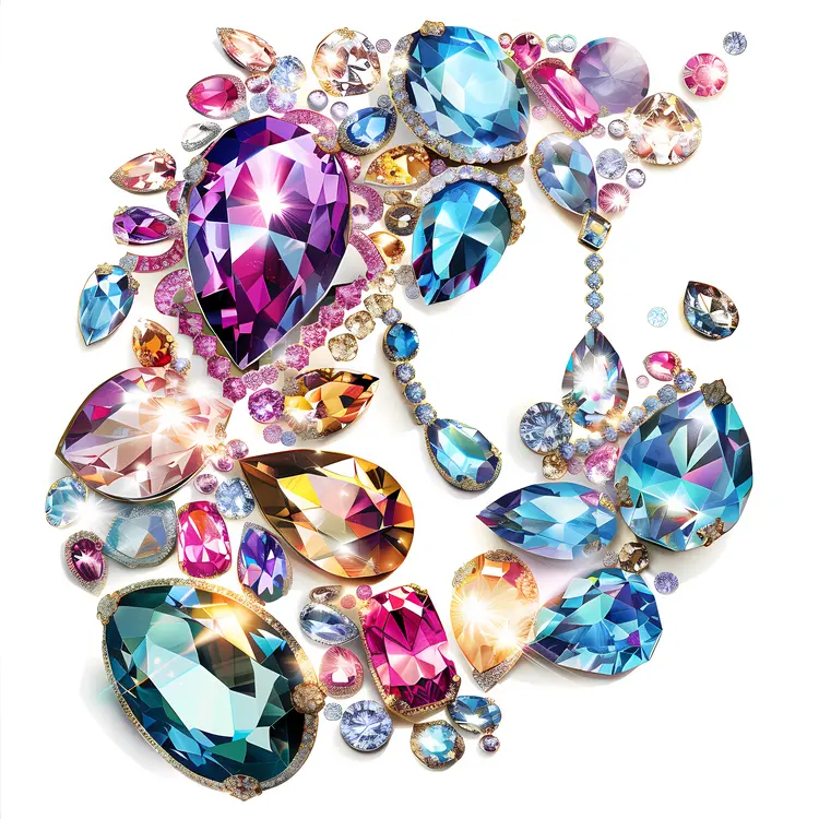 Assorted Sparkling Jewels
