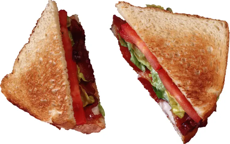 Crispy Bacon and Tomato Sandwich