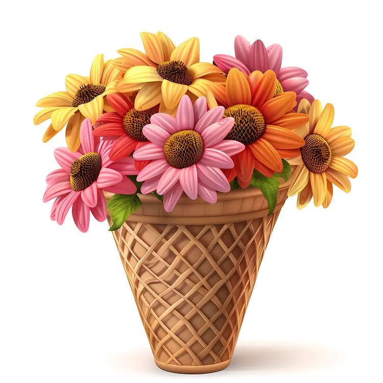 Sunflower Basket Arrangement
