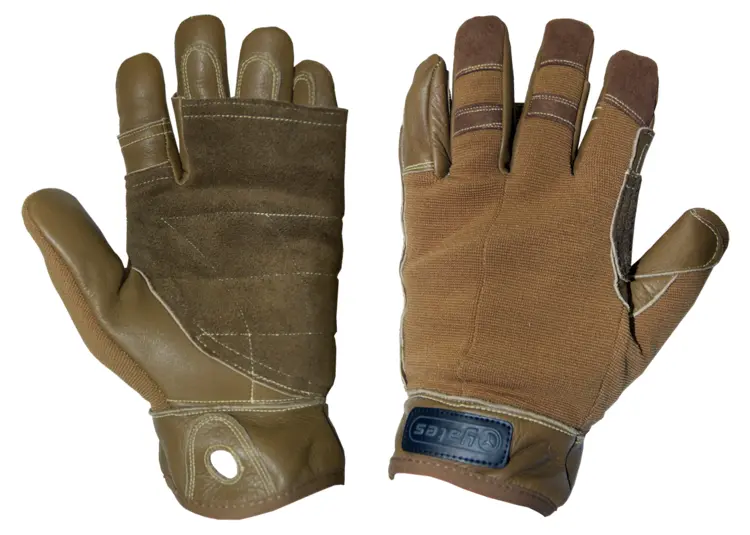 Durable Brown Leather Work Gloves