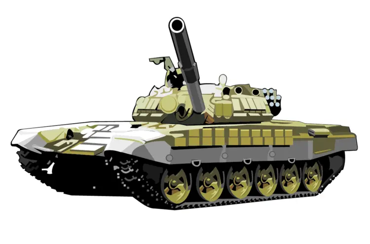 Modern Military Tank Illustration