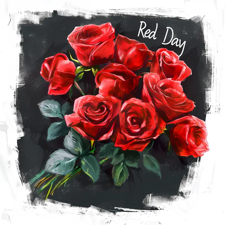 Beautiful Red Roses for Red Day