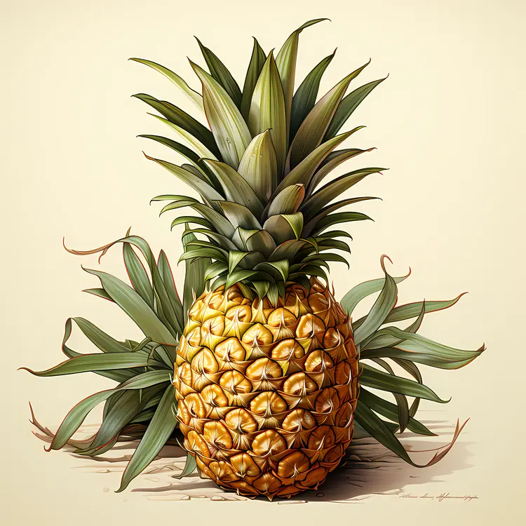 Juicy Tropical Pineapple