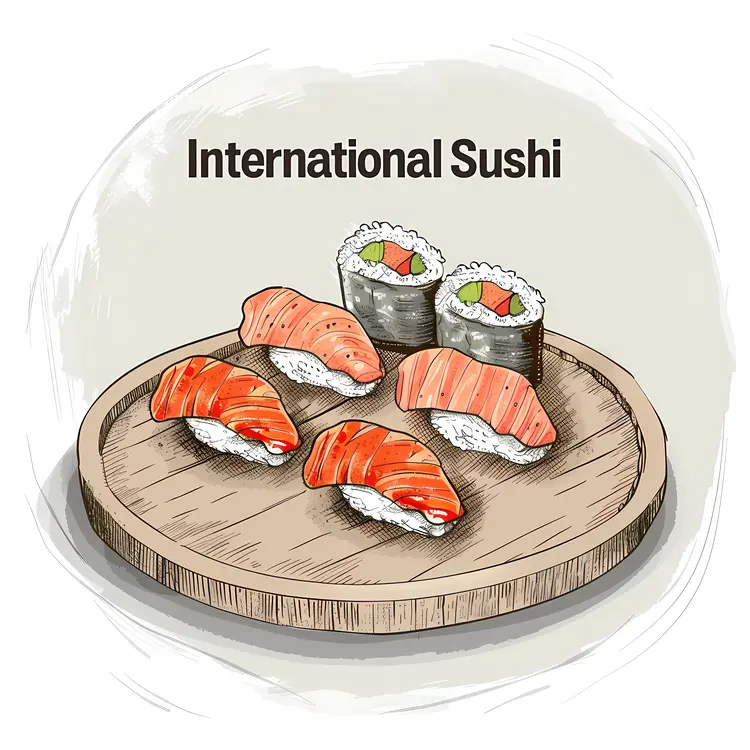Sushi Platter for International Sushi Day