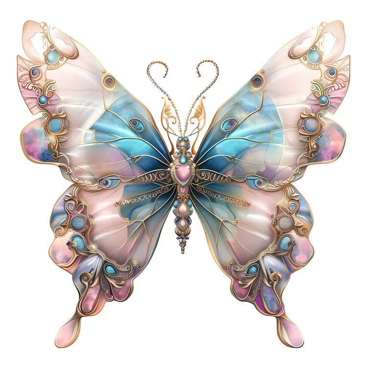 Graceful Elegant Butterfly