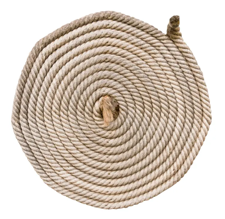 Coiled Rope for Utility Use