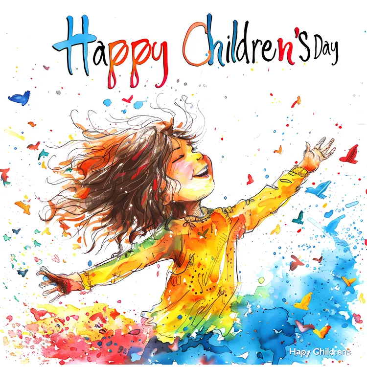 Happy Children's Day Celebration