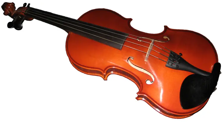 Bright Orange Violin