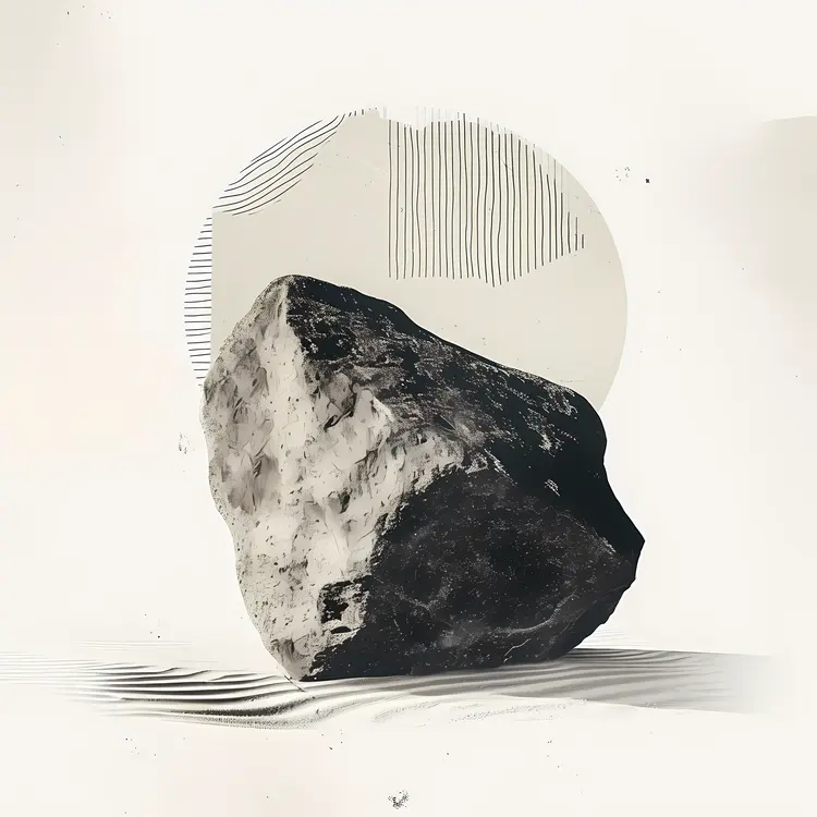 Abstract Artistic Rock