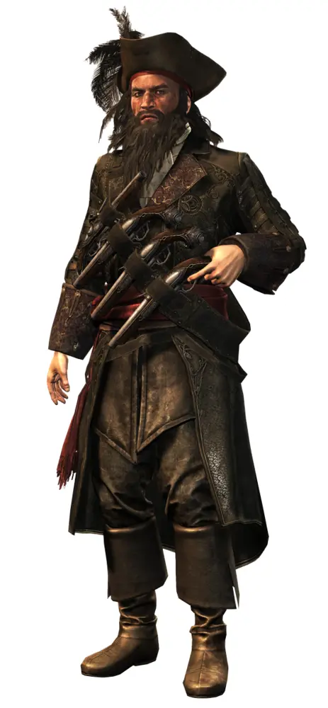 Pirate Costume with Hat and Guns