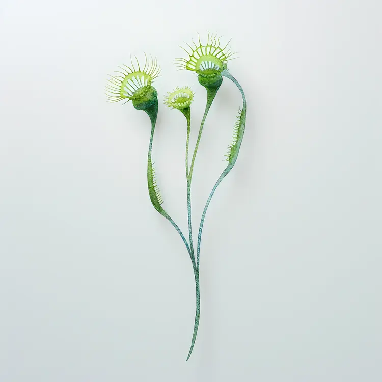 Venus Flytrap with Three Traps