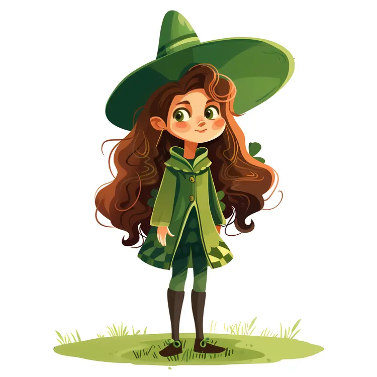Leprechaun Girl for St. Patrick's Day