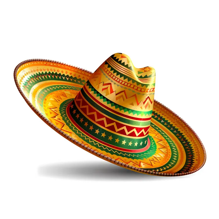 Vibrant Mexican Sombrero