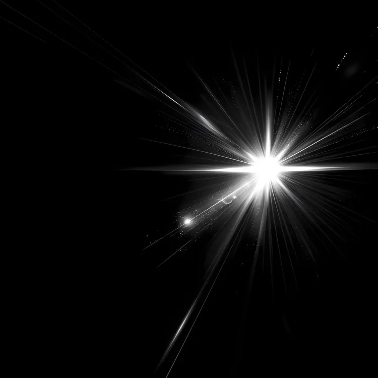 Radiant Starburst Light