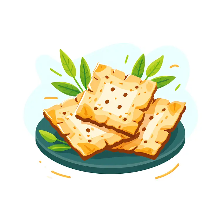 Plate of Crackers