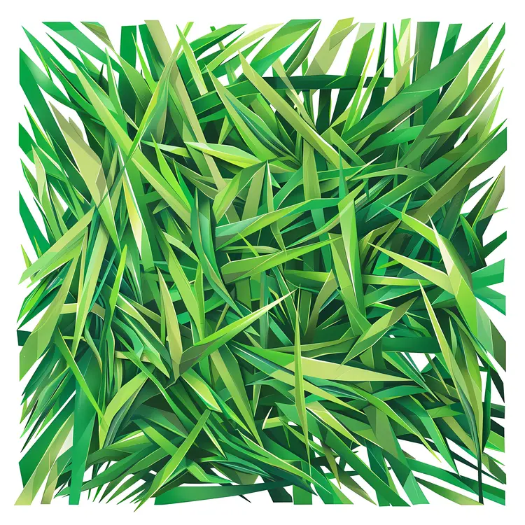 Abstract Green Grass