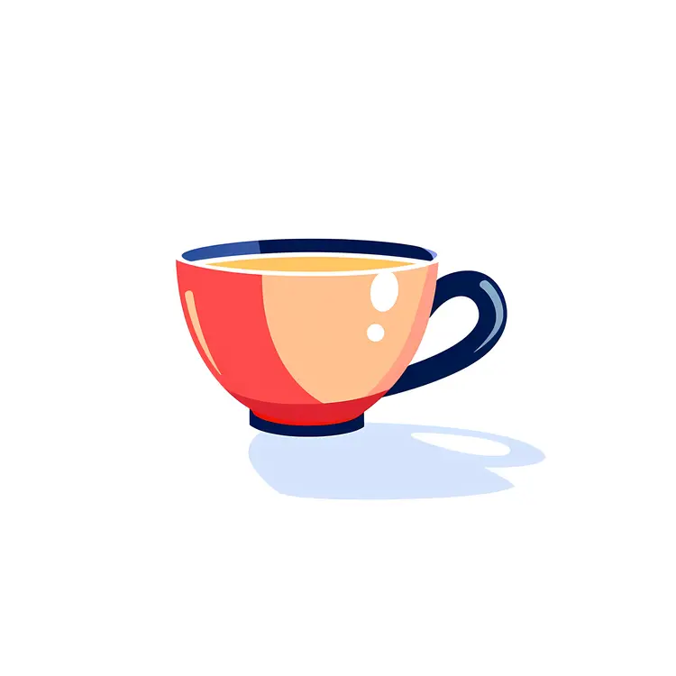 Red Cup with Hot Drink