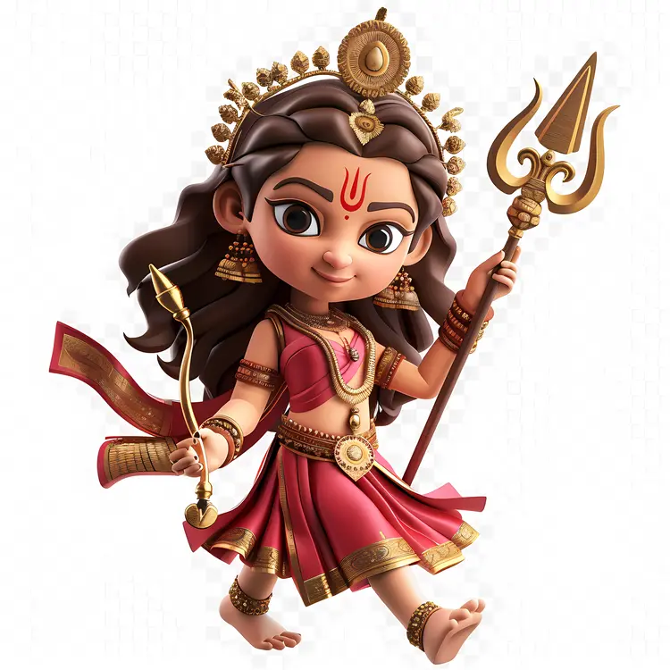 Chibi Goddess with Bow