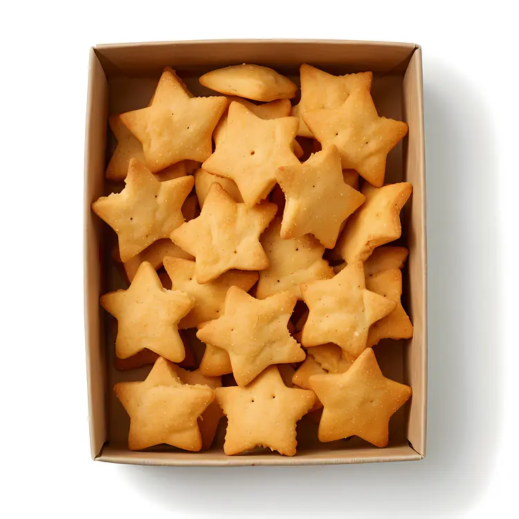 Star Shape Cookies in a Box
