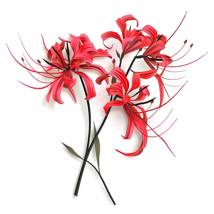 Red Spider Lily Illustration