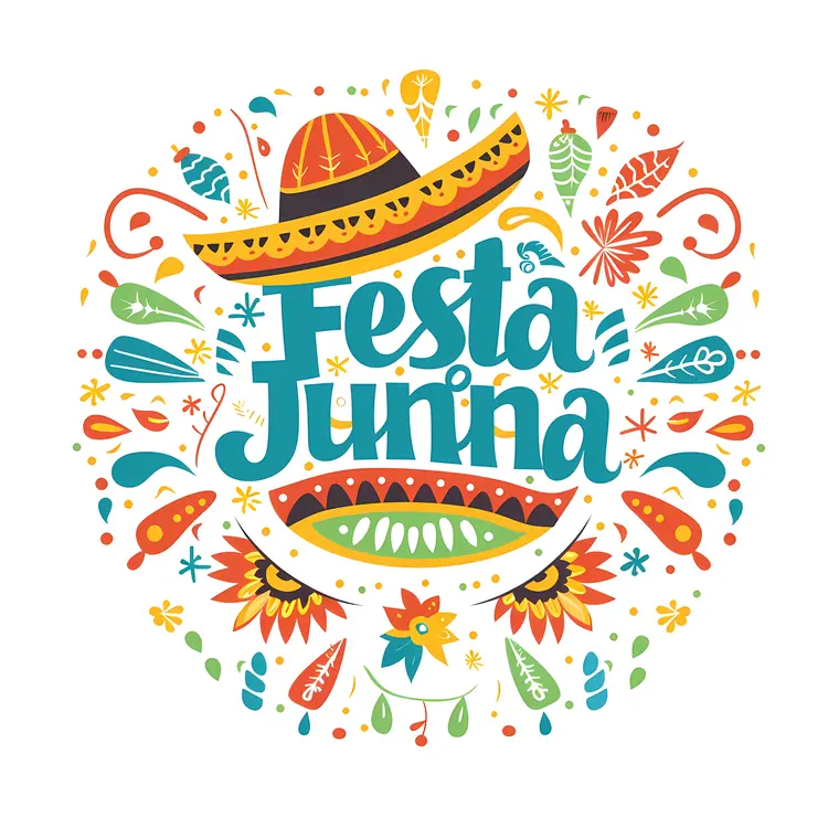 Cheerful Festa Junina Celebration Poster