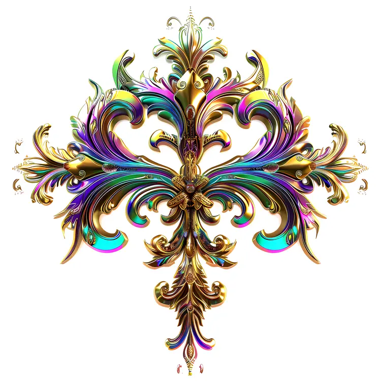 Colorful Ornate Floral Design