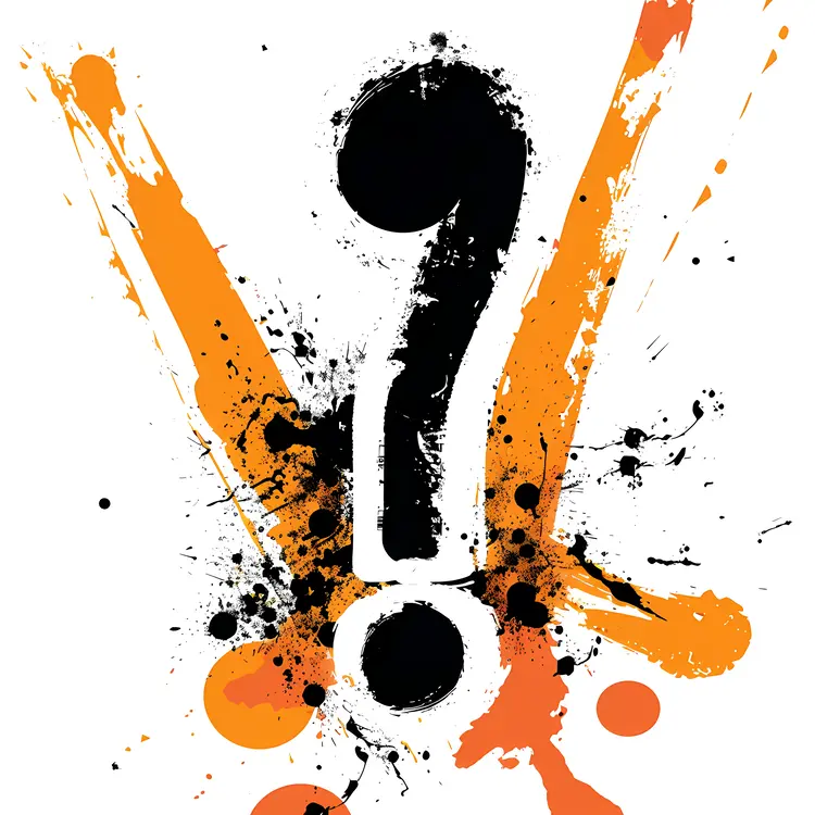 Splattered Exclamation Mark