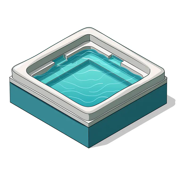Square Swimming Pool
