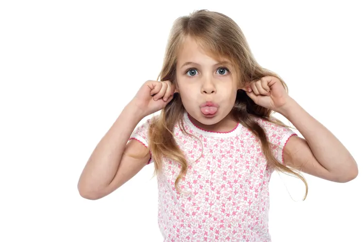 Girl Making Funny Face