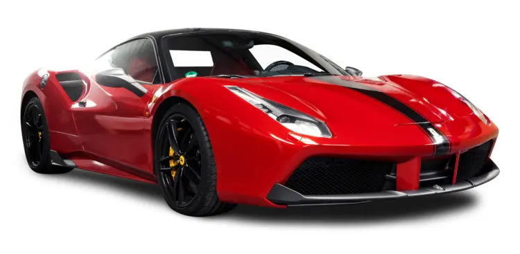 Red Ferrari Sports Car