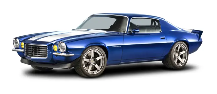 Blue Classic Car