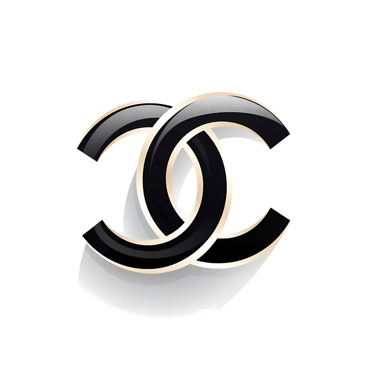 Minimalist Black Chanel Logo