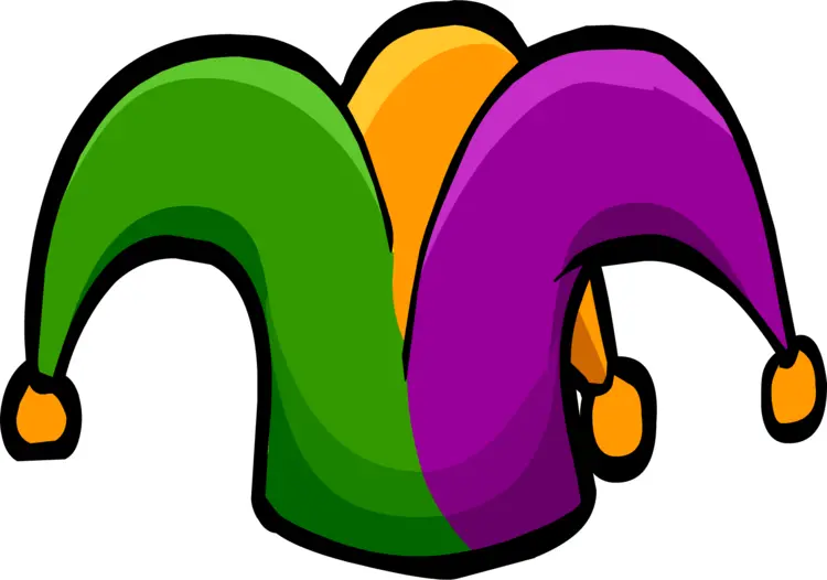 Colorful Jester Hat Illustration