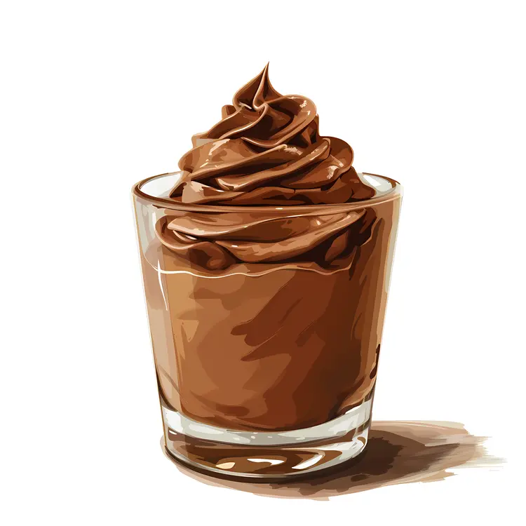 Chocolate Mousse in Glass