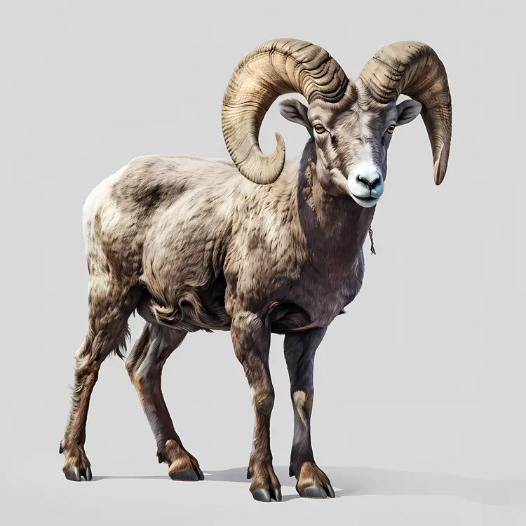 Ram in Natural Habitat