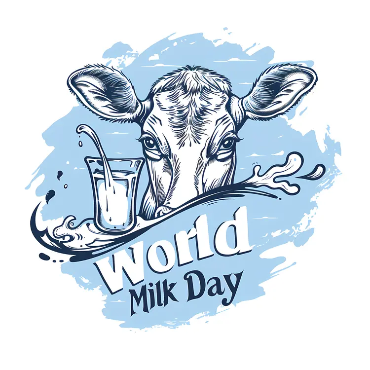 Artistic World Milk Day Celebration