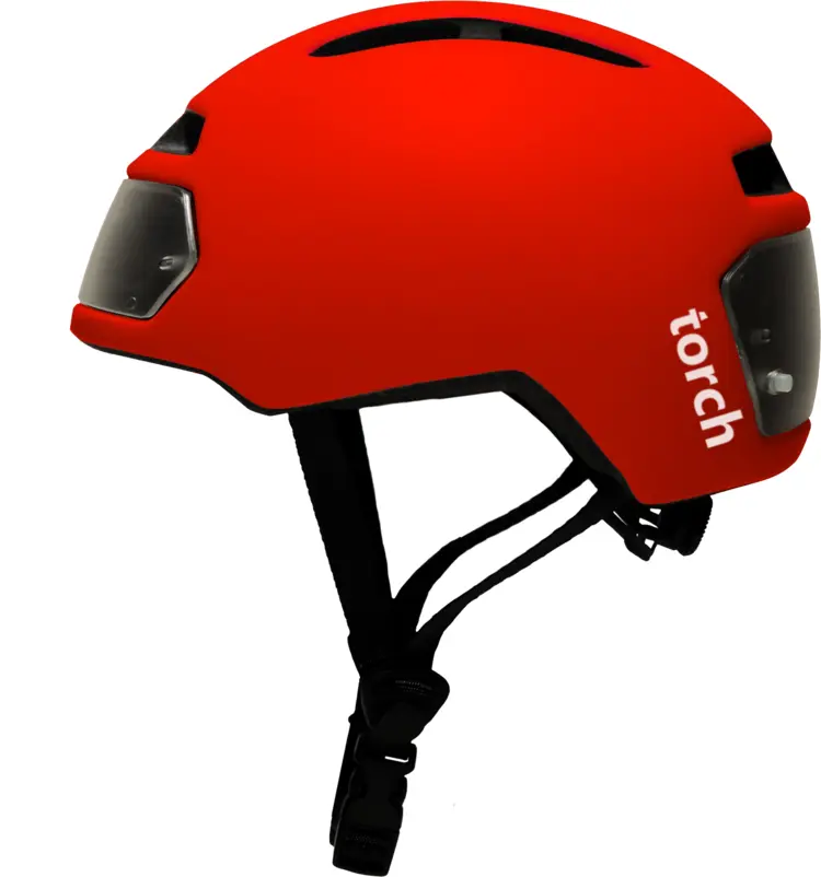 Red Cycling Helmet